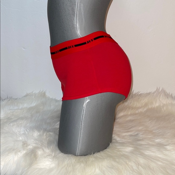 VICTORIAS SECRET PINK LOGO WAISTBAND BOYSHORT UNDERWEAR PANTY. NWT - Picture 9 of 14